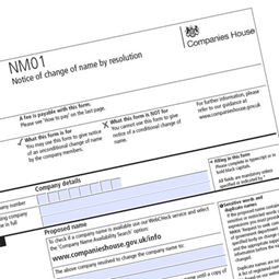 Expedite NM01 Name Change Printed Certificate